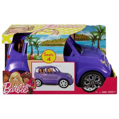 Barbie, fioletowy SUV, auto dla lalki