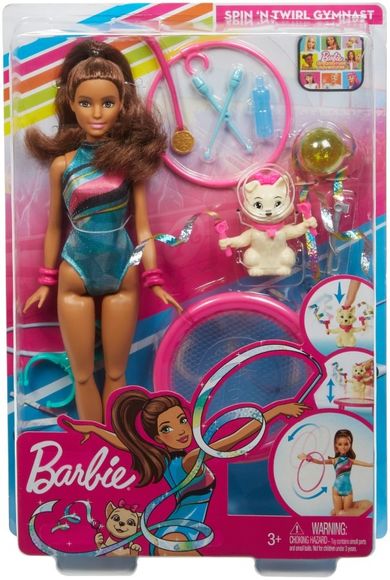 Barbie, Teresa gimnastyczka, zestaw z lalką i akcesoriami