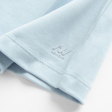 Bawełniany t-shirt o krótszym kroju NOWEAR