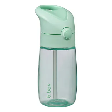 B.Box, Junior, butelka ze słomką, Spearmint, 380 ml