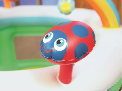 Bestway, kolorowy kojec dla dzieci, dmuchany, 109-104 cm