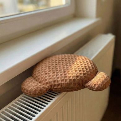 Bocioland, Miś, termofor z pestek wiśni z lawendą, wafel, brązowy