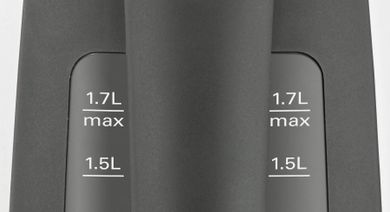 Bosch, czajnik bezprzewodowy, TWK 6A011, biały, 1.7l
