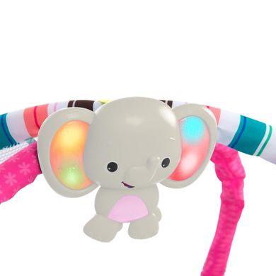 Bright Starts, Mata edukacyjna, Plac Zabaw. Słonik pink z piłeczkami