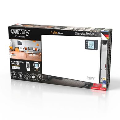 Camry, grzejnik konwektorowy LCD z pilotem, CR 7739