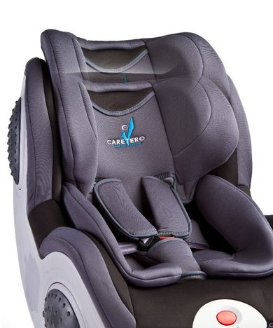 Caretero, Champion Isofix, fotelik samochodowy, 0-18 kg, graphite