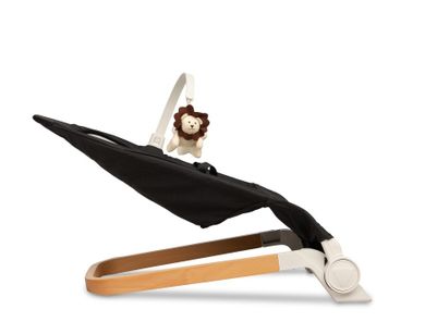 Caretero, Pine, leżaczek, Black