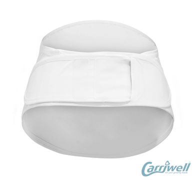 Carriwell, pas ciążowy regulowany, biały, rozmiar L/XL