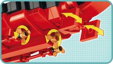 Cobi, Small Army, World of Warships, Battleship Bismarck, klocki, 1974 elementy