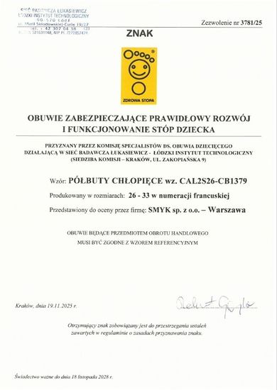 Cool Club, Trampki chłopięce, granatowe, Zdrowa Stopa, podeszwa Barefoot