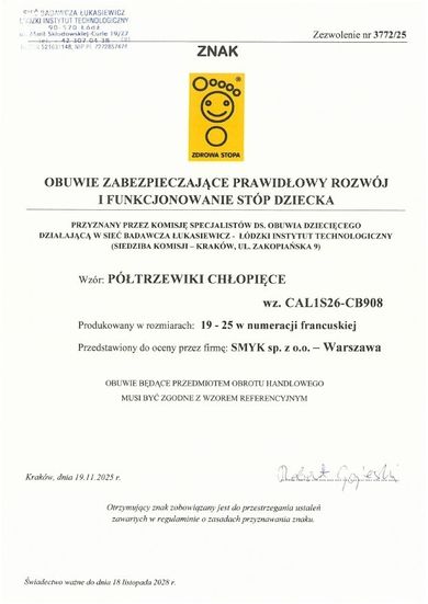 Cool Club, Trampki chłopięce, niebieskie, Zdrowa Stopa, podeszwa Barefoot