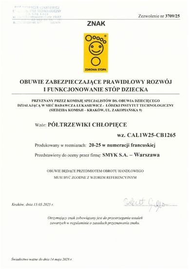 Cool Club, Trampki chłopięce, szare, Zdrowa Stopa, podeszwa Barefoot