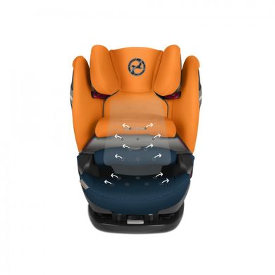Cybex, Pallas S-Fix, fotelik samochodowy, 9-36 kg, Fancy Pink