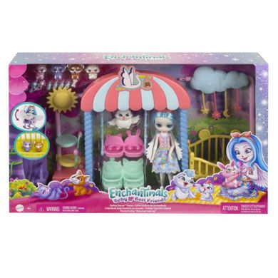 Enchantimals, Żłobek dla zwierząt, zestaw z lalką, figurkami i akcesoriami