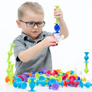 Fat Brain Toy Co. Squigz, przyssawki, zestaw startowy, 24 elementy