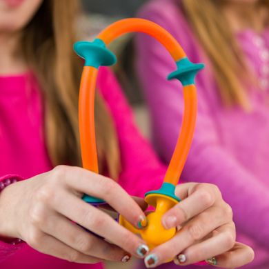 Fat Brain Toy Co, Squigz Toobz, przyssawki, 18 szt.