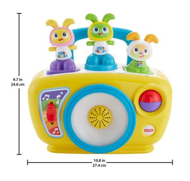 Fisher-Price, BeBo, Interaktywny magnetofonik, zabawka niemowlęca