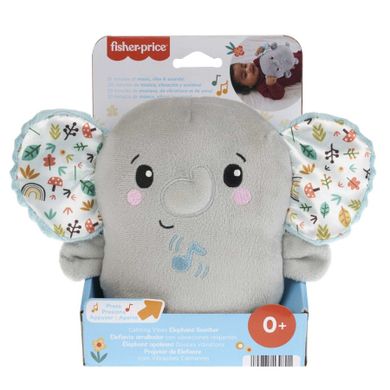Fisher-Price, Słonik Uspokajacz Muzyka i wibracje, zabawka niemowlęca