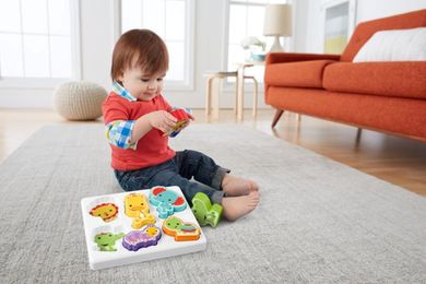 Fisher-Price, układanka ze zwierzątkami