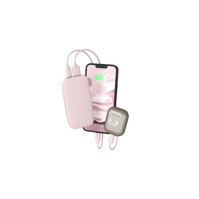 Fresh 'n Rebel, powerbank, 6000 mAh, USB-C Fast Charging, Smokey Pink