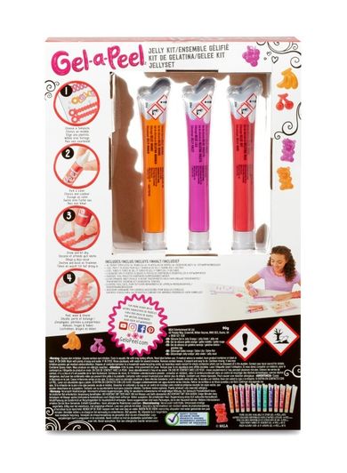 Gel-A-Peel, Jelly Kit, zestaw kreatywny do projektowania biżuterii