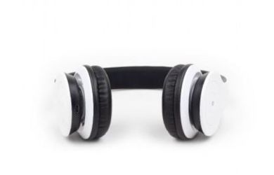Gembird, słuchawki nauszne Bluetooth z mikrofonem BHP-BER-BK, białe