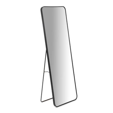 Homla, Elora, lustro, stojące prostokątne czarne, W = 50 cm