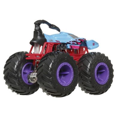 Hot Wheels, Monster Trucks, Scorpedo + autko Hot Wheels, dwupak, 1:64, JCG30