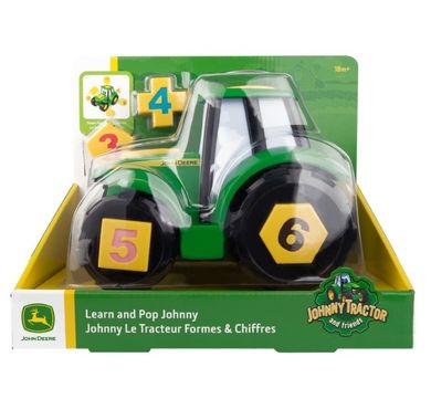 John Deere, traktor Johnny, zabawka edukacyjna