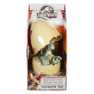 Jurassic World, Jajkozaur - wykluwający się dinozaur, Blue, figurka