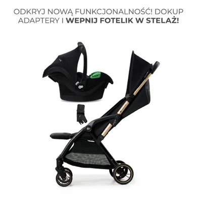 Kinderkraft, Apino, wózek spacerowy, Dove Grey