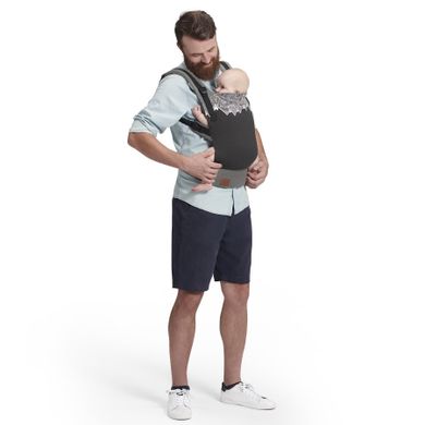 Kinderkraft, Milo, nosidełko ergonomiczne, Black