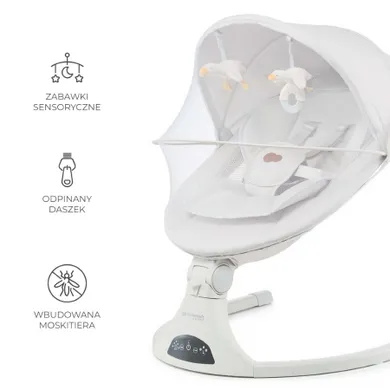 Kinderkraft, Tulsy, bujaczek elektryczny, beige
