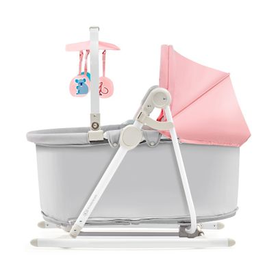 Kinderkraft, Unimo Up, leżaczek, bujaczek, krzesełko 5w1, Pink
