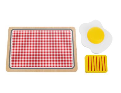 Kruzzel, toster, zestaw z akcesoriami, drewniany