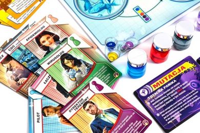 Lacerta, Pandemia: Laboratorium, dodatek, gra strategiczna