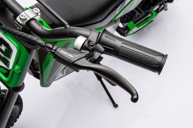 Lean Cars, A9901, motor crossowy, pojazd na akumulator, zielony