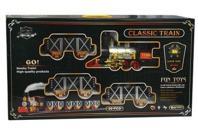 Lean Toys, kolejka interaktywna, 20 elementów