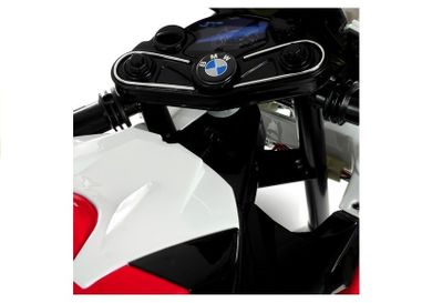 Lean Toys, Motor BMW, pojazd na akumulator, czerwony