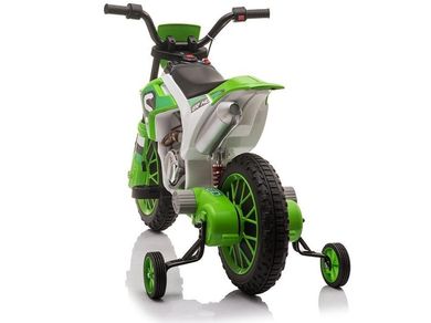 Lean Toys, Motor, pojazd na akumulator, zielony