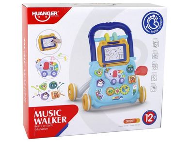 Lean Toys, pchacz interaktywny, niebieski