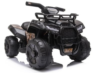 Lean Toys, Quad, pojazd na akumulator, czarny