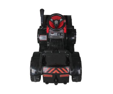 Lean Toys, Traktor, pojazd na akumulator z łyżką, czerwony