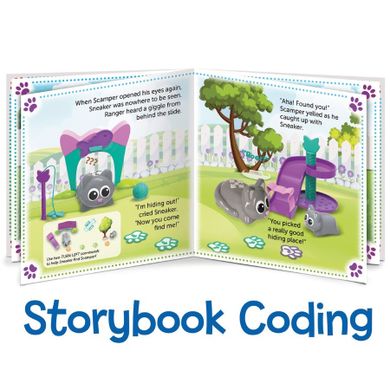 Learning Resources, Coding Critters, kotki Scamper i Sneaker, robot do nauki programowania dla dzieci