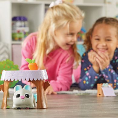 Learning Resources, Coding Critters, króliki Bopper i Hip, Hop, robot do nauki programowania dla dzieci