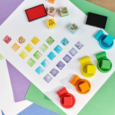 Learning Resources, Numberblocks, zestaw stempli, 32 szt.