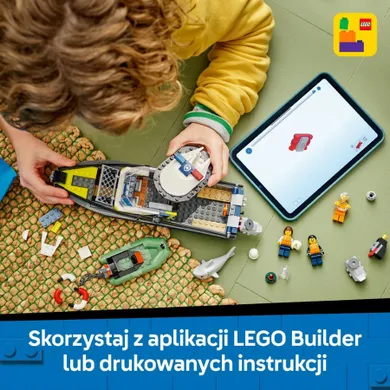 LEGO City, Pościg łodzią policyjną, 60456