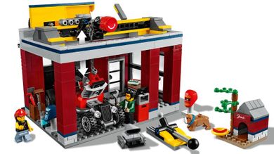 LEGO City, Warsztat tuningowy, 60258