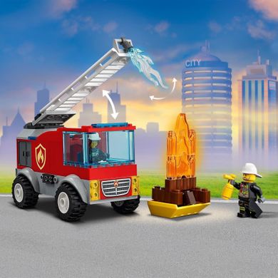 LEGO City, Wóz strażacki z drabiną, 60280