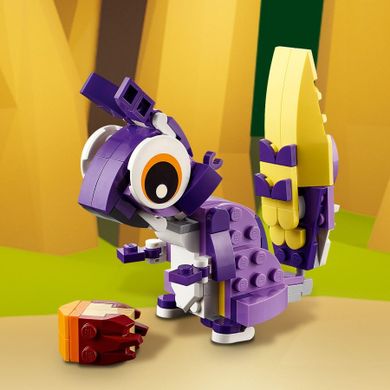 LEGO Creator 3w1, Fantastyczne leśne stworzenia, 31125
